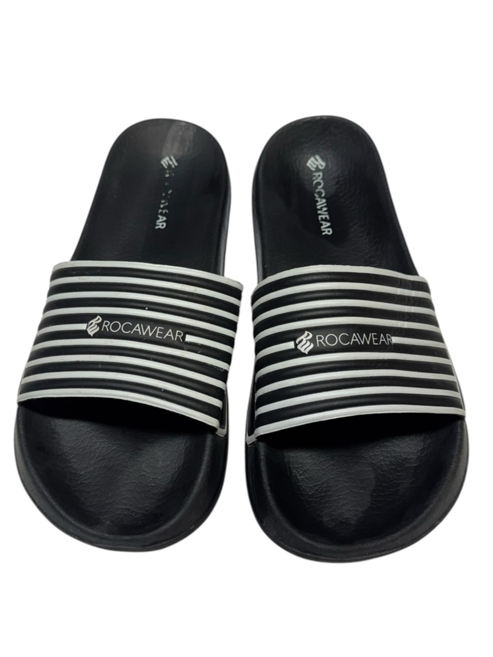 Vintage Y2K 90s Rocawear Slides Sandals Size 13 EU 46 Hip Hop Streetwear Grunge